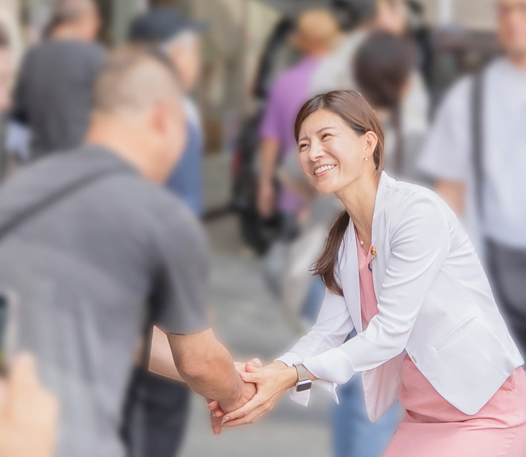 吉川りな 国会での活動の様子